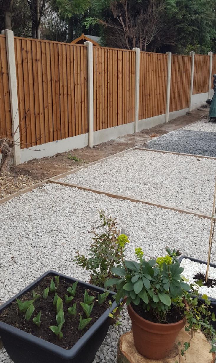 Fencing and Gravel